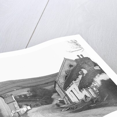 Barregarrow Cross Roads, outskirts of Kirk Michael, Isle of Man by George Bellett Cowen